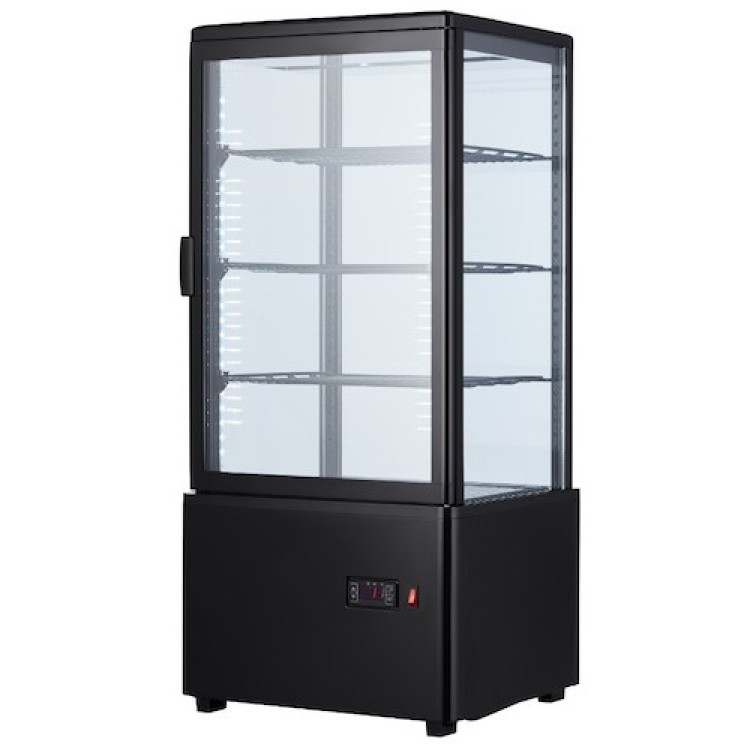Шкаф-витрина холодильная REEDNEE RT78L black