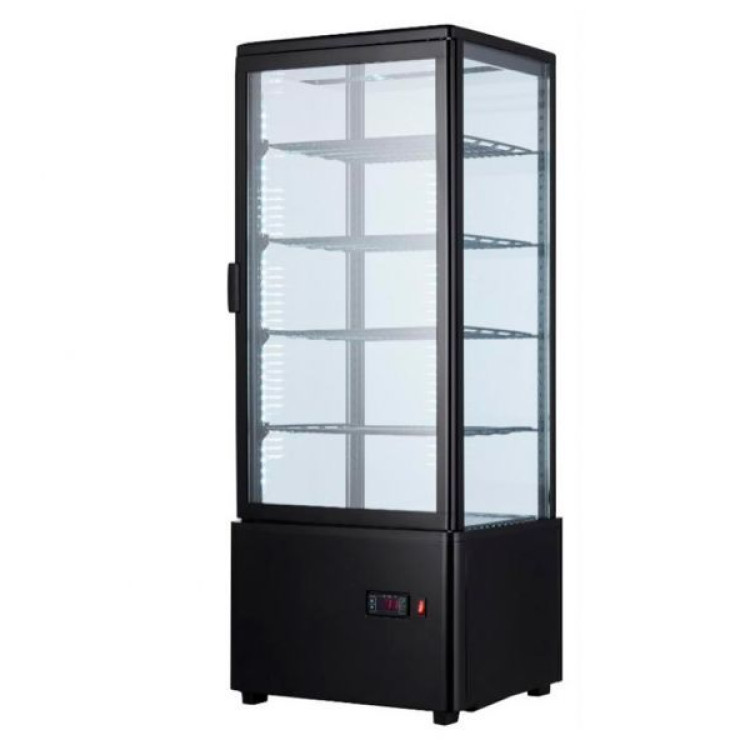Шкаф-витрина холодильная REEDNEE RT98L black