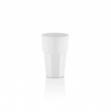 Склянка GastroPlast полікарбонат 300 мл білий GC--0021W