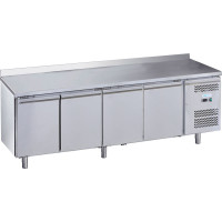Стіл морозильний 4-х дверний з бортом Forcold G-GN4200BT-FC