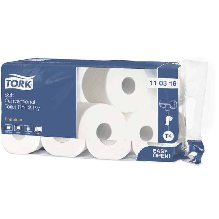 Ультрамякий туалетний папір Tork T4 Premium 110316