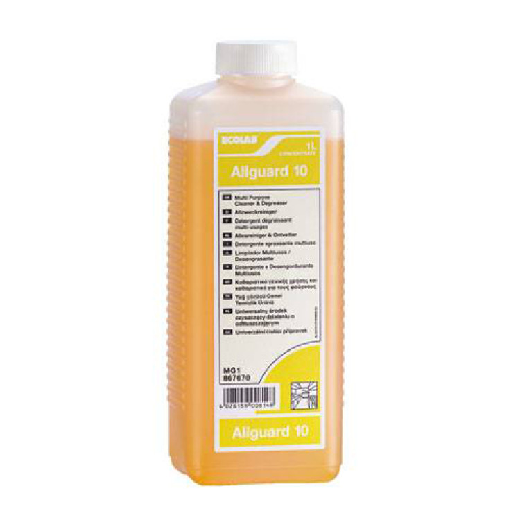 Засіб для миття кухонних поверхонь (концентрований) Ecolab Allguard 10 1 л 9008150