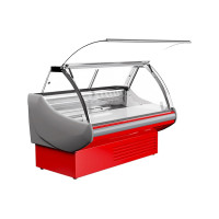 Витрина гастрономическая с гнутым стеклом JUKA SGL160A