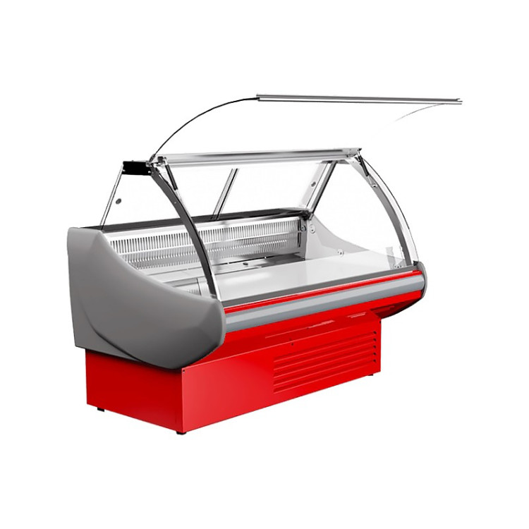 Витрина гастрономическая с гнутым стеклом JUKA SGL160A
