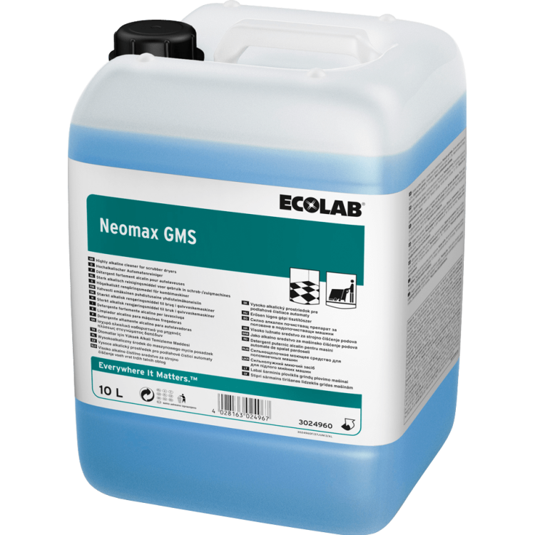Засіб для миття підлоги (концентрований) Ecolab Neomax GMS 10 л 3024960