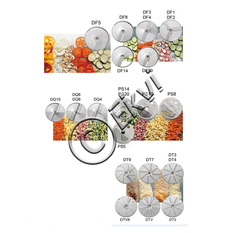 Диск PS14 (кубик) для овощерезки Sirman, ТМ Inox