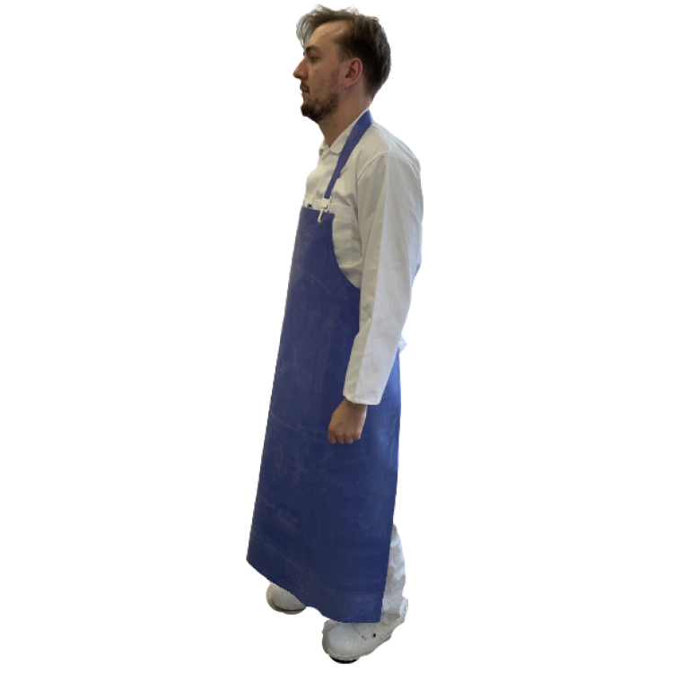 Фартук нитриловый ISCHÜ 120х90 см синий 01007BL