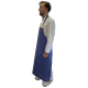 Фартук нитриловый ISCHÜ 120х90 см синий 01007BL