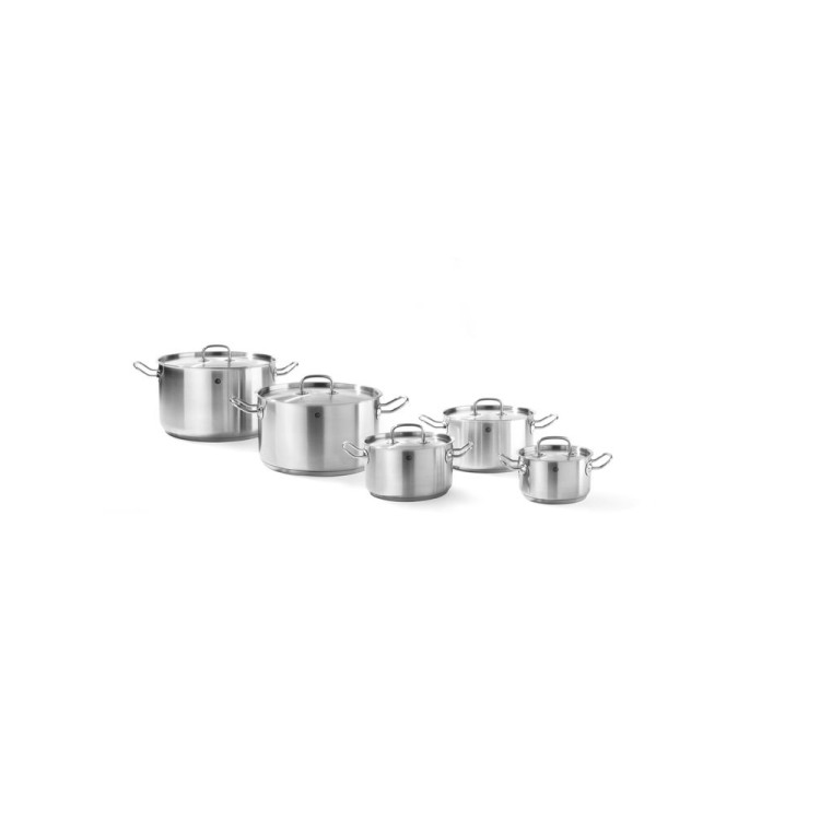 Кастрюля средняя с крышкой Hendi Kitchen Line 3.5 л Ø200x(H)115 мм 836200