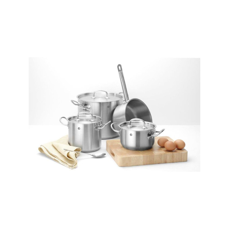 Каструля висока з кришкою Hendi Kitchen Line 2.8 л Ø160x(H)140 мм 837108
