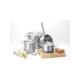 Каструля висока з кришкою Hendi Kitchen Line 2.8 л Ø160x(H)140 мм 837108