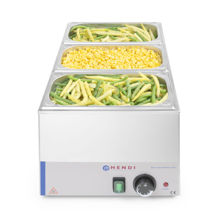 Марміт настільний  Kitchen Line GN 1/1 1200 Вт Hendi 238905