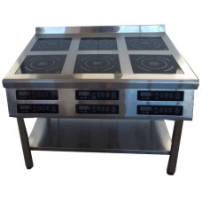 Плита електрична індукційна TEHMA 1177х800х850 6Х3.5