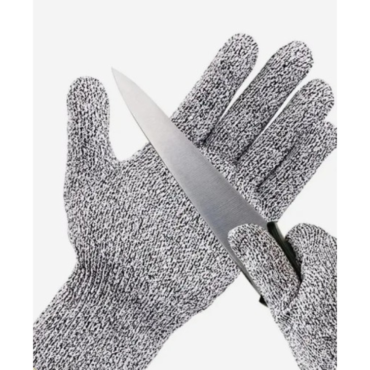 Рукавички від порізів захисні трикотажні  JS GLOVES розмір 7 RJ-KEVTEN Y 7