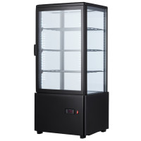 Шафа-вітрина холодильна EWT INOX RT78B black