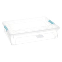 Контейнер для зберігання з кришкою Vivendi Smart Box (харчовий пластик) 70х240х320 мм, 3,8 л