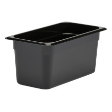 Гастроємність Cambro полікарбонат GN 1/3 176х325х150 мм 5,3 л чорна 36 CW/110