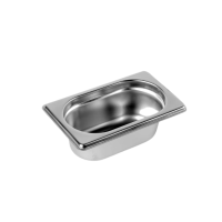 Гастроємність із нержавіючої сталі EWT Inox (PREMIUM) INOX P GN 1/9 - 151х83х65 мм, 0,6 л