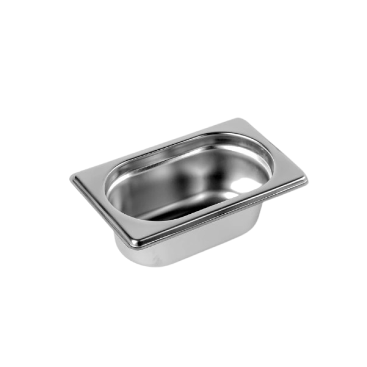 Гастроемкость из нержавеющей стали EWT Inox (PREMIUM) INOX P GN 1/9 - 151х83х65 мм, 0.6 л