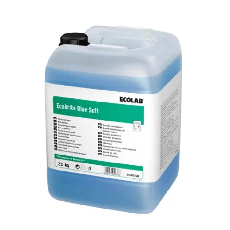 Рідкий кондиціонер-пом’якшувач для прання Ecolab Ecobrite Blue Soft 20 кг 9040760