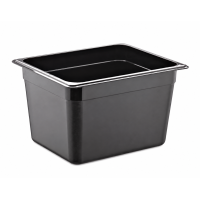 Гастроємність GastroPlast GN 1/2 h 200 мм полікарбонат чорна GNP-12200/B