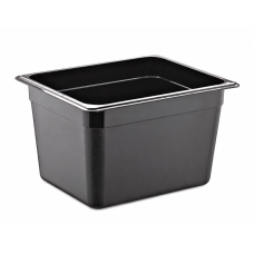 Гастроємність GastroPlast GN 1/2 h 200 мм полікарбонат чорна GNP-12200/B