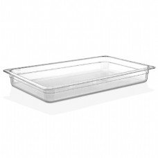 Гастроемкость GastroPlast GN 1/1 65 мм из поликарбоната прозрачная GNP-1165