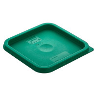 Кришка квадратна для контейнера з поліпропілену Gastroplast 11,4 л/17,2 л/20,8 л зелена GSPPL-12G