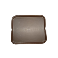 Піднос GastroPlast Fast Food 360х430 мм коричневий GTPP-3643BR