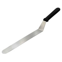Шпатель кондитерский изогнутый Martellato 330-155х30 мм черный 50SPANG02