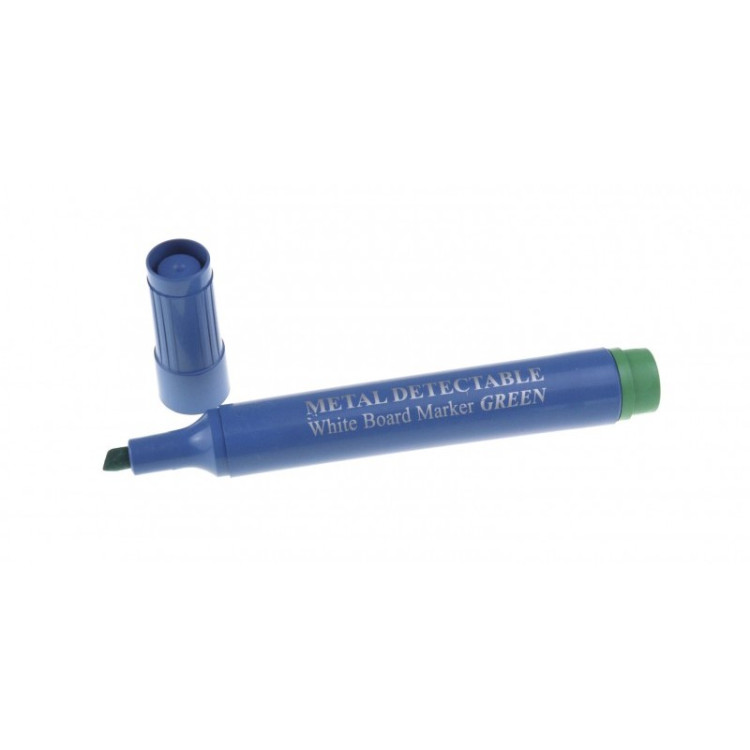 Маркер металодетектуємий для білої дошки Prohaccp з пласким наконечником зелений P1788-2-5