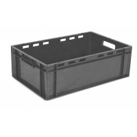 Ящик 600*400*200 ST6420L-1220 суц. з вент., тип.1, сірий ST6420L-1220G