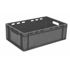 Ящик 600*400*200 ST6420L-1220 суц. з вент., тип.1, сірий ST6420L-1220G