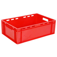 Ящик 600*400*200 суц. з вент., тип.1 червоний ST6420L-1220R