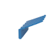 Кріплення настінне Vikan 240 мм синє 06153