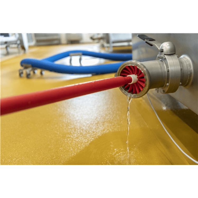 Ручка ультрагігієнічна Vikan Ø32 мм 1000 мм червона 29684