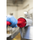 Щітка-йорж ручна Vikan Ø90 мм 430 мм середня жорсткість/жорстка червона 5381904