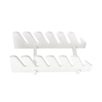 Подставка для досок Yelkar Plastik 690х150хh 220 мм белая YP 1382