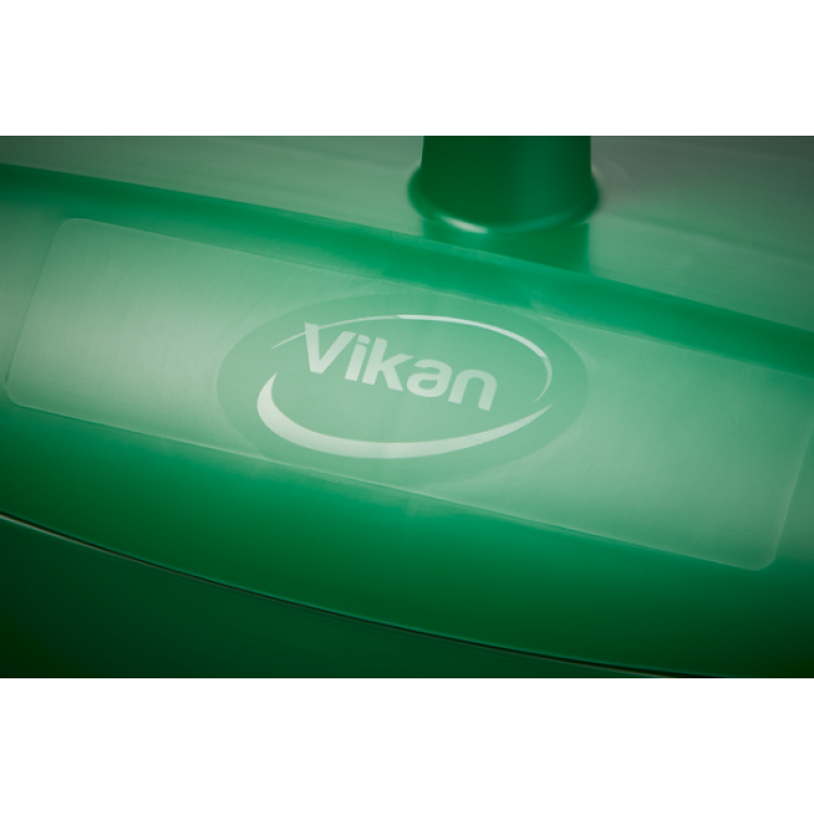 Набор для уборки Vikan (совок-контейнер с щеткой) 350 мм зеленый 56652