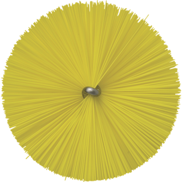 Йоржик Vikan Ø60 мм 200 мм середньої жорсткості жовтий 53566
