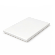Дошка обробна Yelkar Plastik 200x300x10 мм з заокругленими краями HACCP біла YP 1001 White