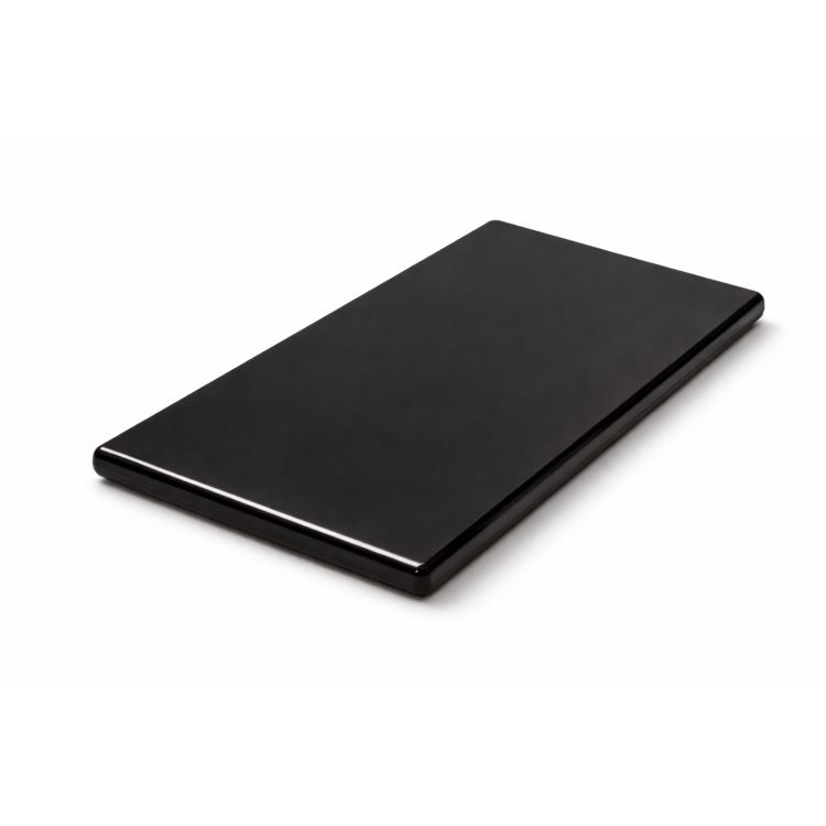Дошка обробна Yelkar Plastik 300х400х15 мм заокруглені краї HACCP чорна YP 1302-1 Black