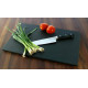 Дошка обробна Yelkar Plastik 300х400х15 мм заокруглені краї HACCP чорна YP 1302-1 Black