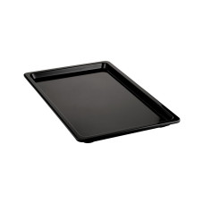 Гастроемкость из меламина с тонким ободком черная Dalebrook GN 1/1 TB1470 - 530х325х30 мм, 2.1 л