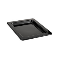 Гастроємність із меламіну чорна Dalebrook GN 1/2 TB1890 - 325х265х30 мм, 0.8 л