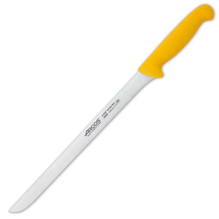 Нож для хамона Arcos 2900 280 мм желтый 293900