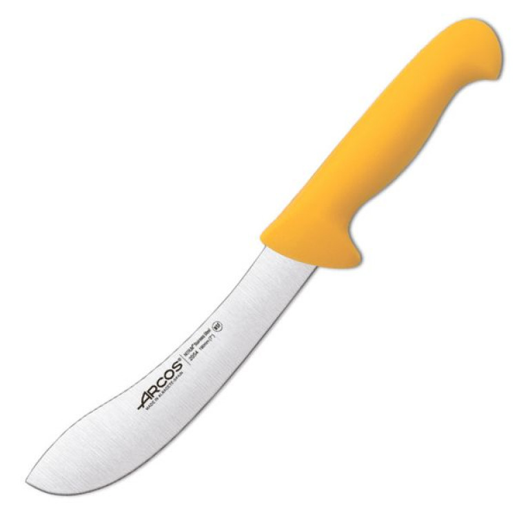 Нож шкуросъемный Arcos 2900 190 мм желтый 295400