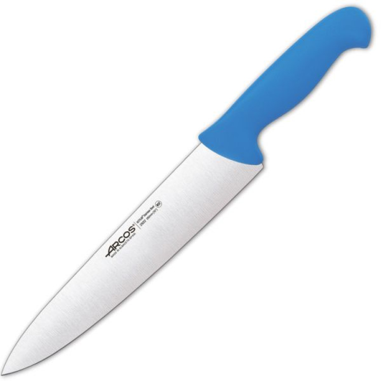 Нож поварской Arcos 2900 250 мм синий 292223