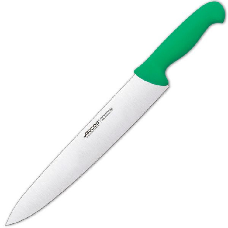 Нож поварской Arcos 2900 300 мм зеленый 292321