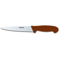 Ніж для риби OSKARD 180 мм коричневий NK 046 brazowy